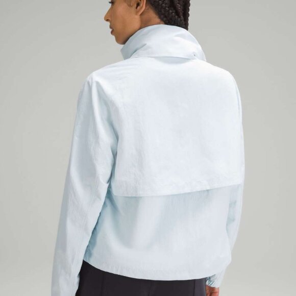 6918 Lululemon Always Effortless Jacket in Powder Blue ($148) Sz 6 - Picture 2 of 3